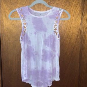 two hollister xs tank tops